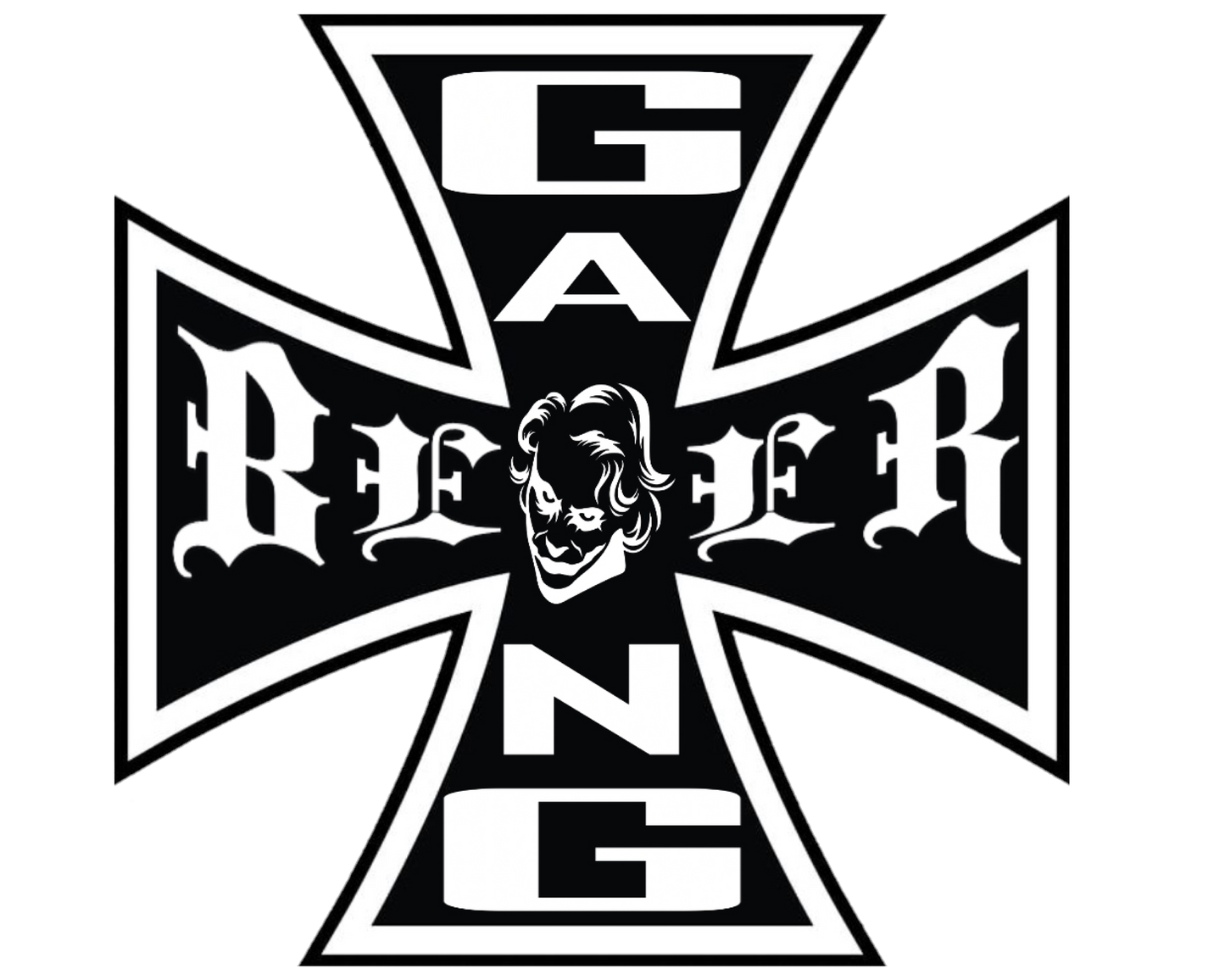 GANG BEER "W&B" DECAL STICKER