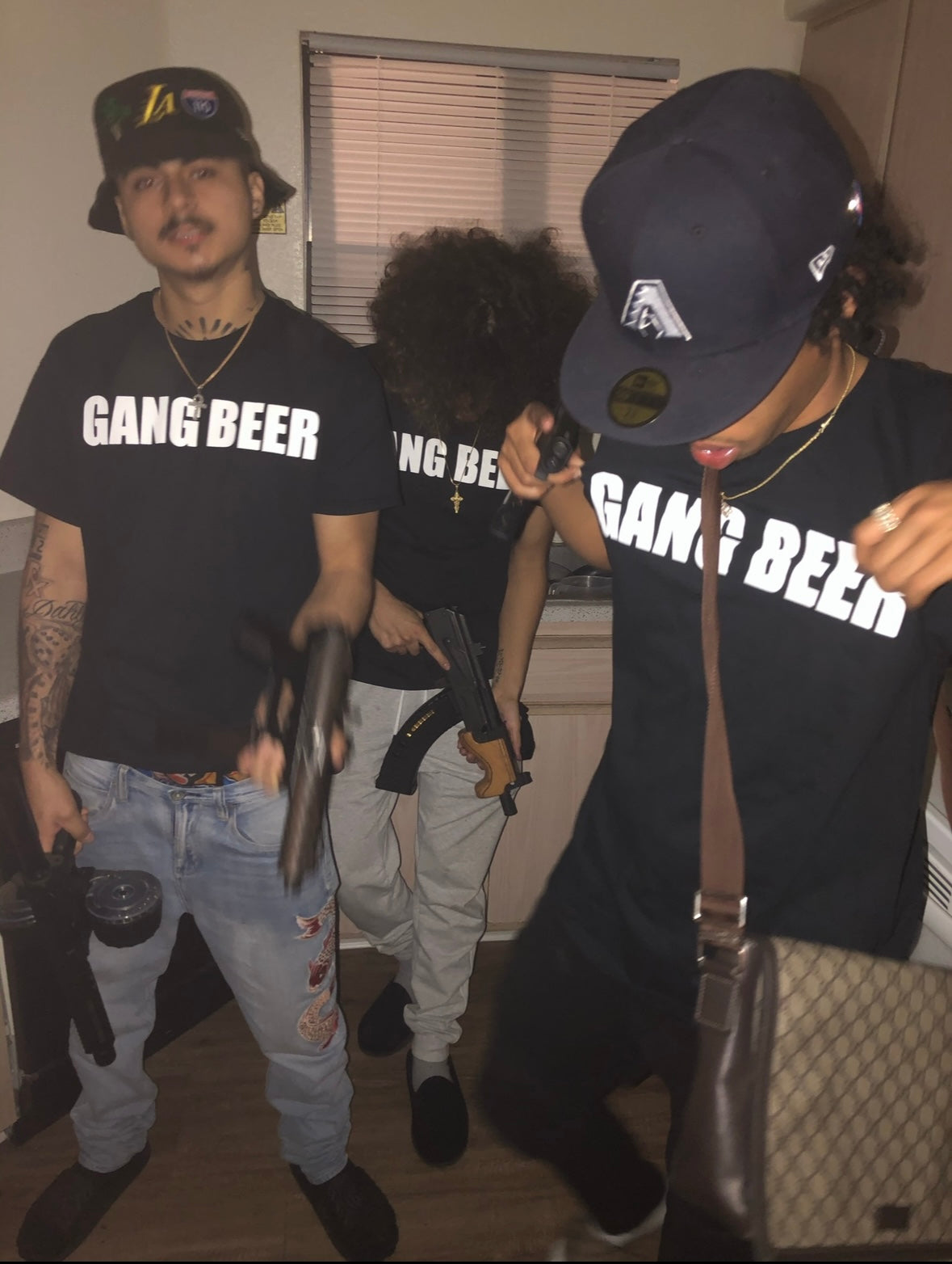 GANG BEER "OG" T-SHIRT BLACK